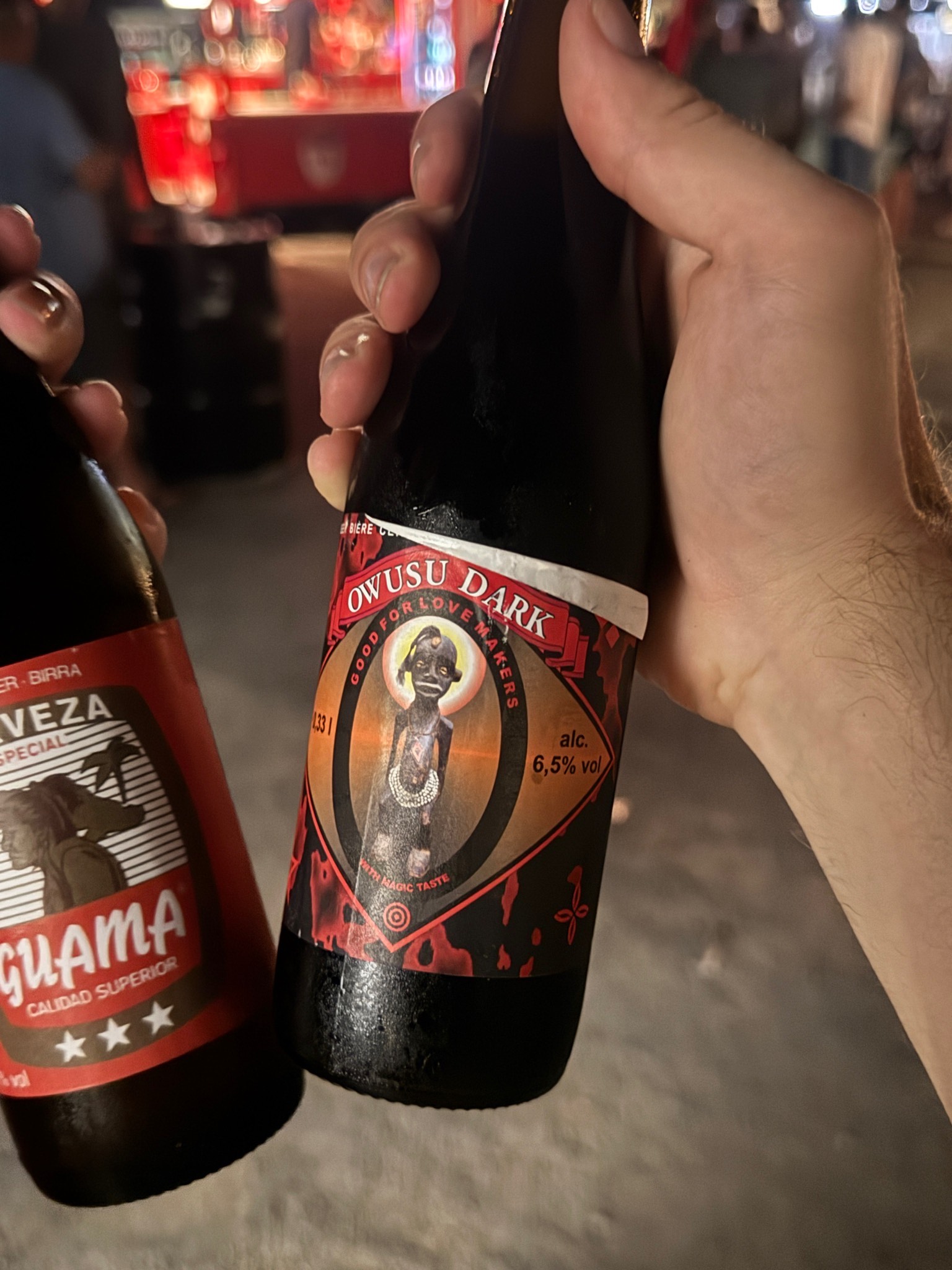 Owusu Dark, Brouwerij Strubbe