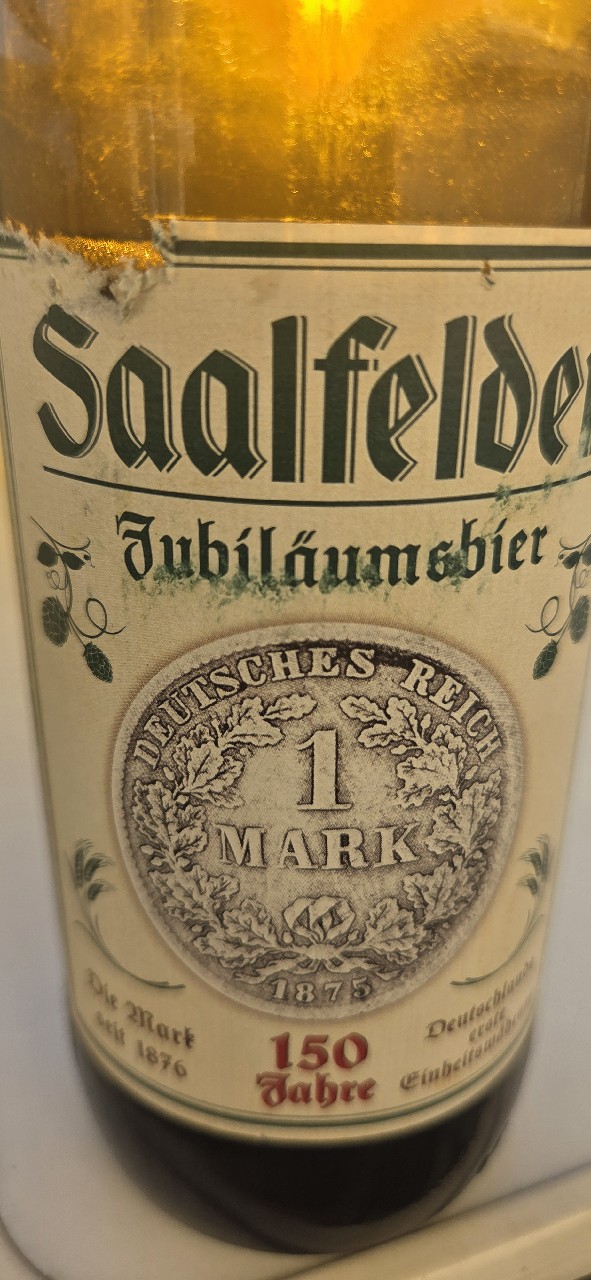 Saalfelder Jubiläumsbier 500 Jahre Bauernkrieg, Germany