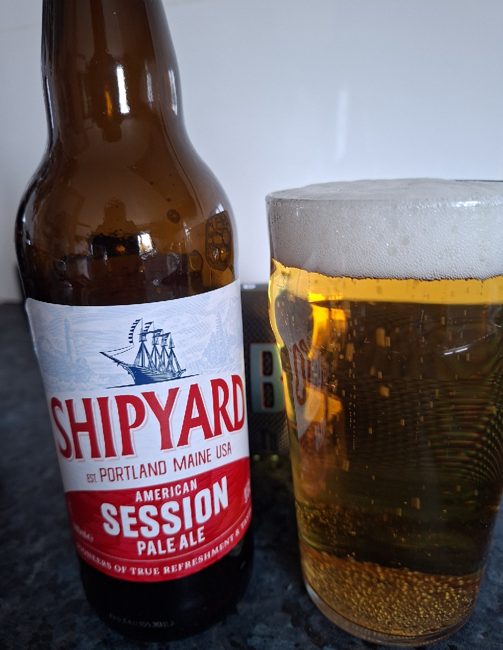 American Session Pale Ale, Shipyard Brewing Company
