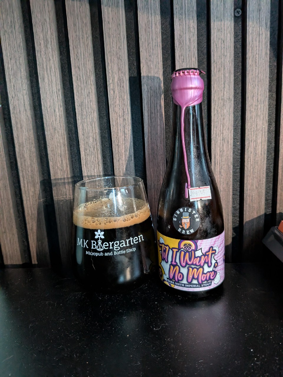 Til i want no more, Sinnister Brew