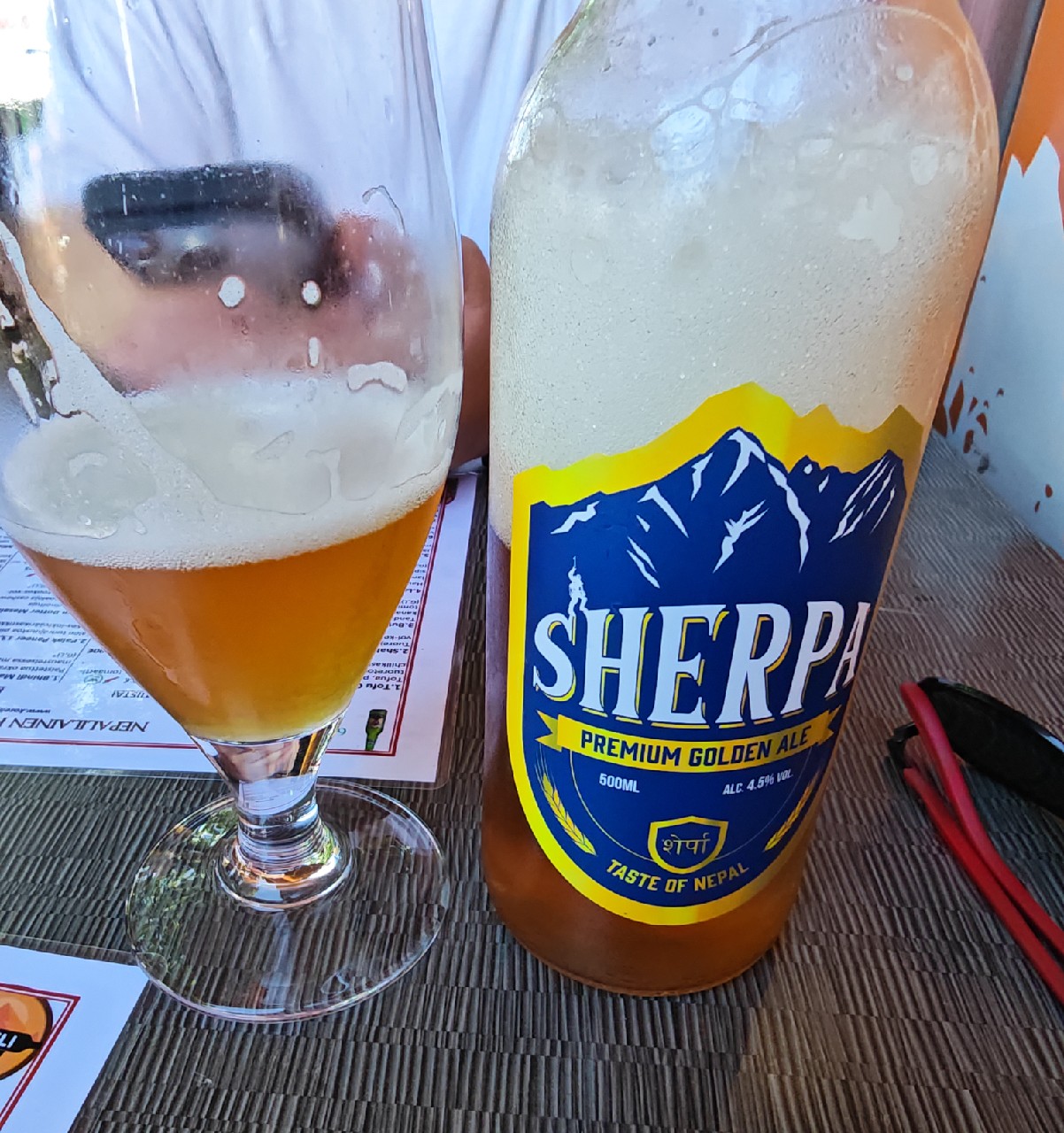 Sherpa Premium Golden Ale, Hambleton Ales / Brewery