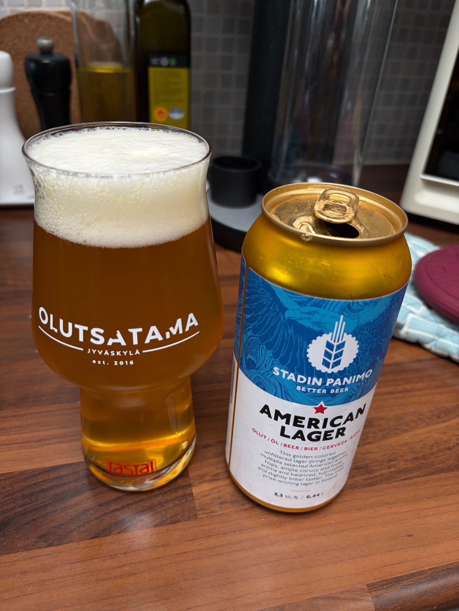 American Lager 4.5%, Finland