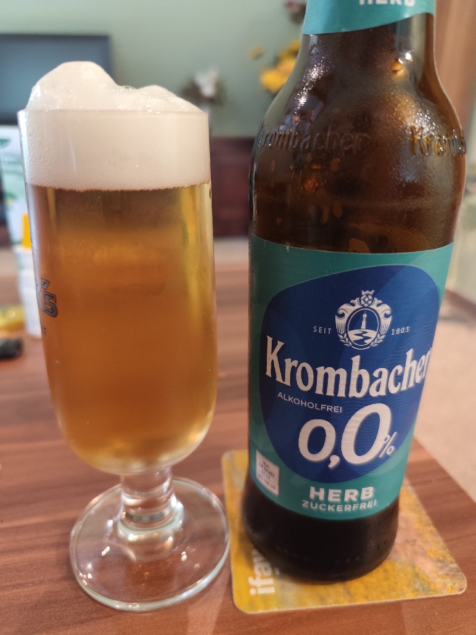 Krombacher 0,0% Herb Zuckerfrei, Germany