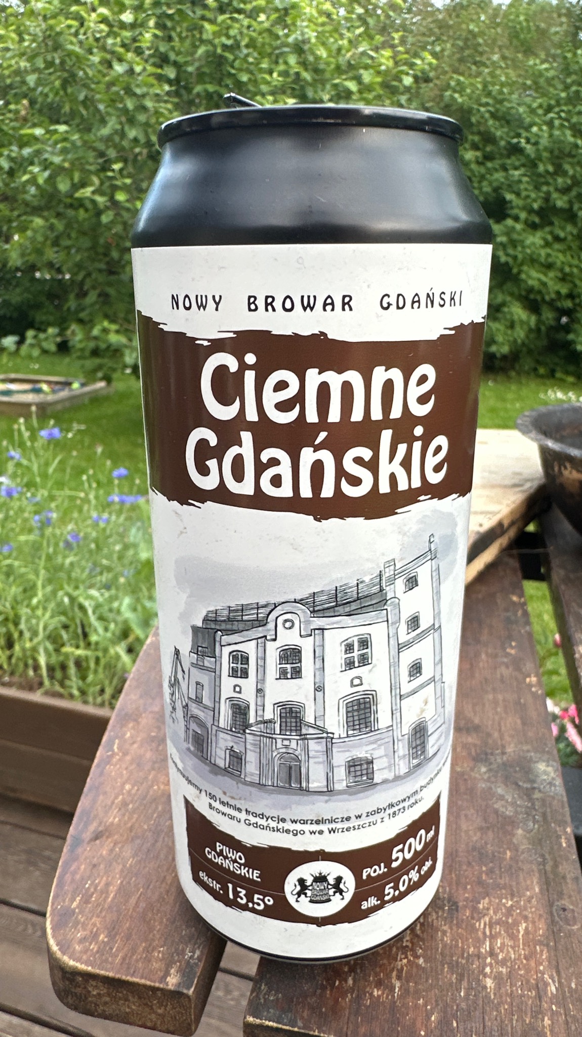 Ciemne Gdanskie - Oatmeal Stout, Nowy Browar Gdanski