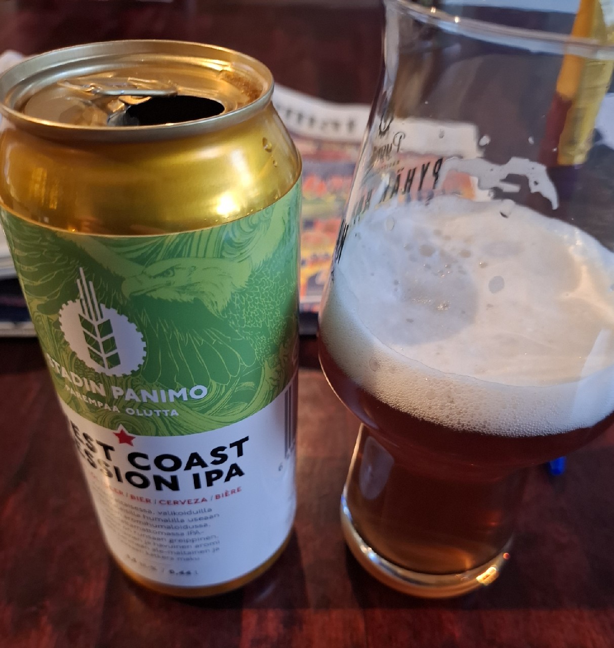 West Coast Session IPA, Finland
