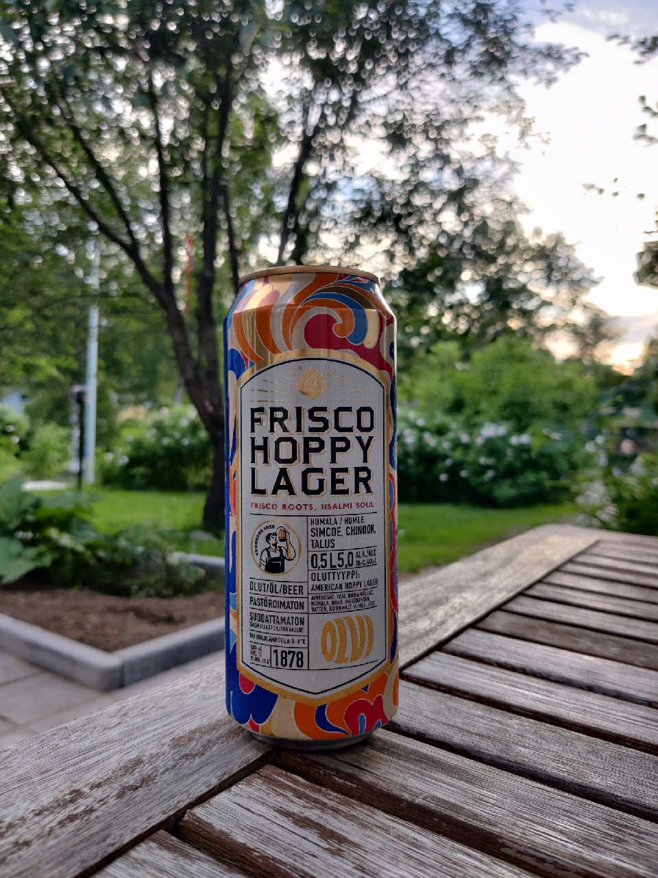 Frisco Hoppy Lager, Finland