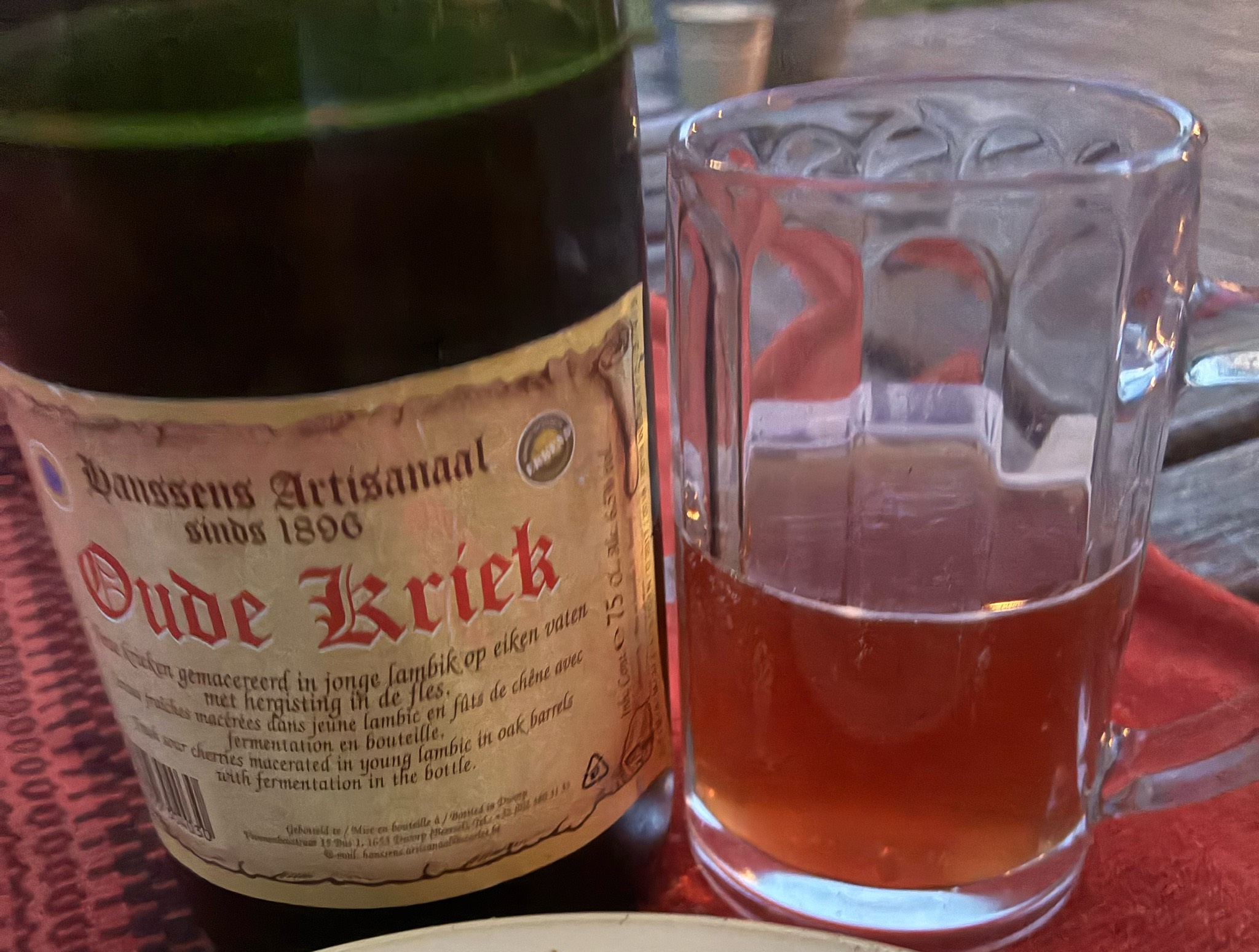 Hanssens Artisanaal Oude Kriek, Hanssens Artisanaal