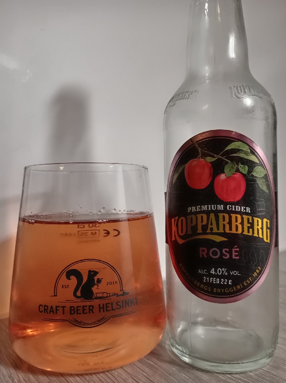 Kopparberg Rosé, Sweden