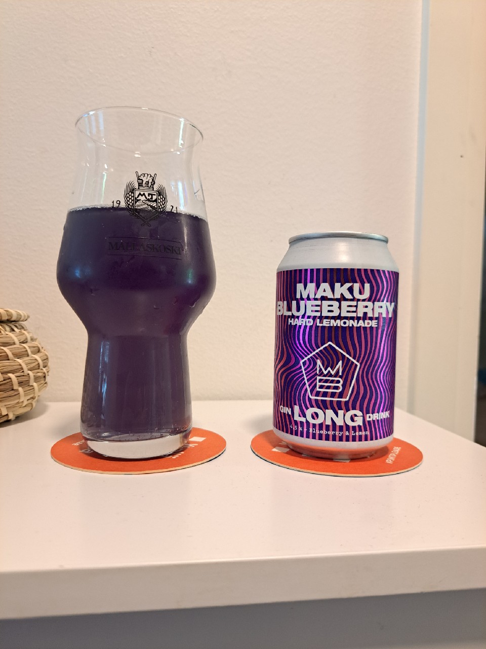 Blueberry Hard Lemonade Gin Long Drink, Finland