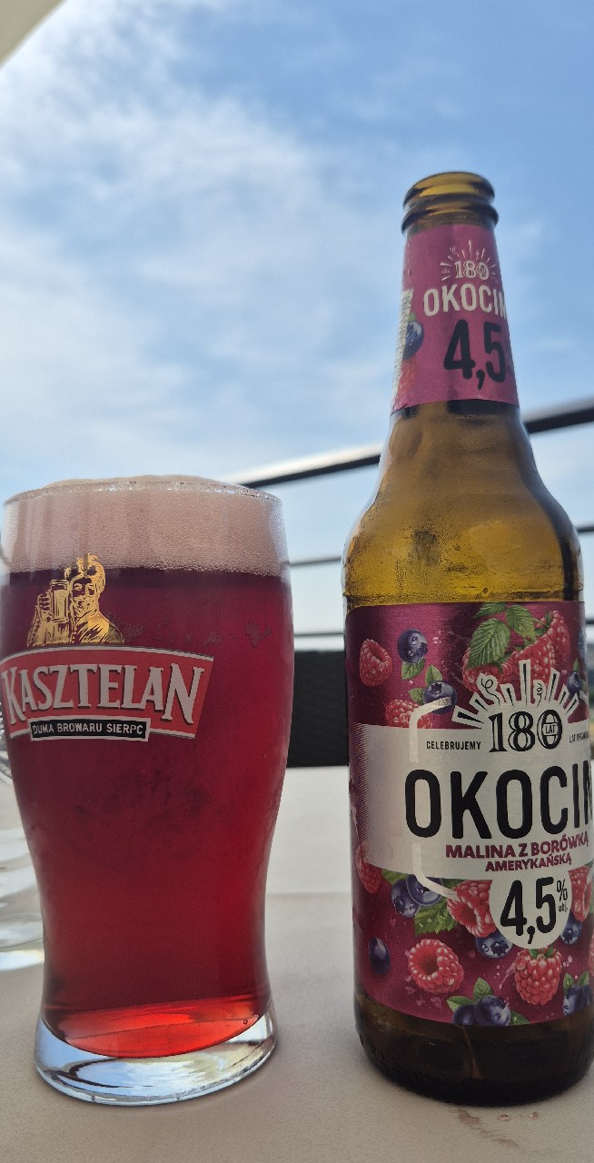 Okocim Malina z borowka amerykanska, Poland