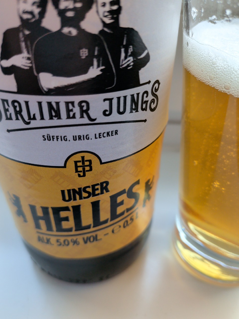 Berliner Jungs Unser Helles, Brewer's Tribute