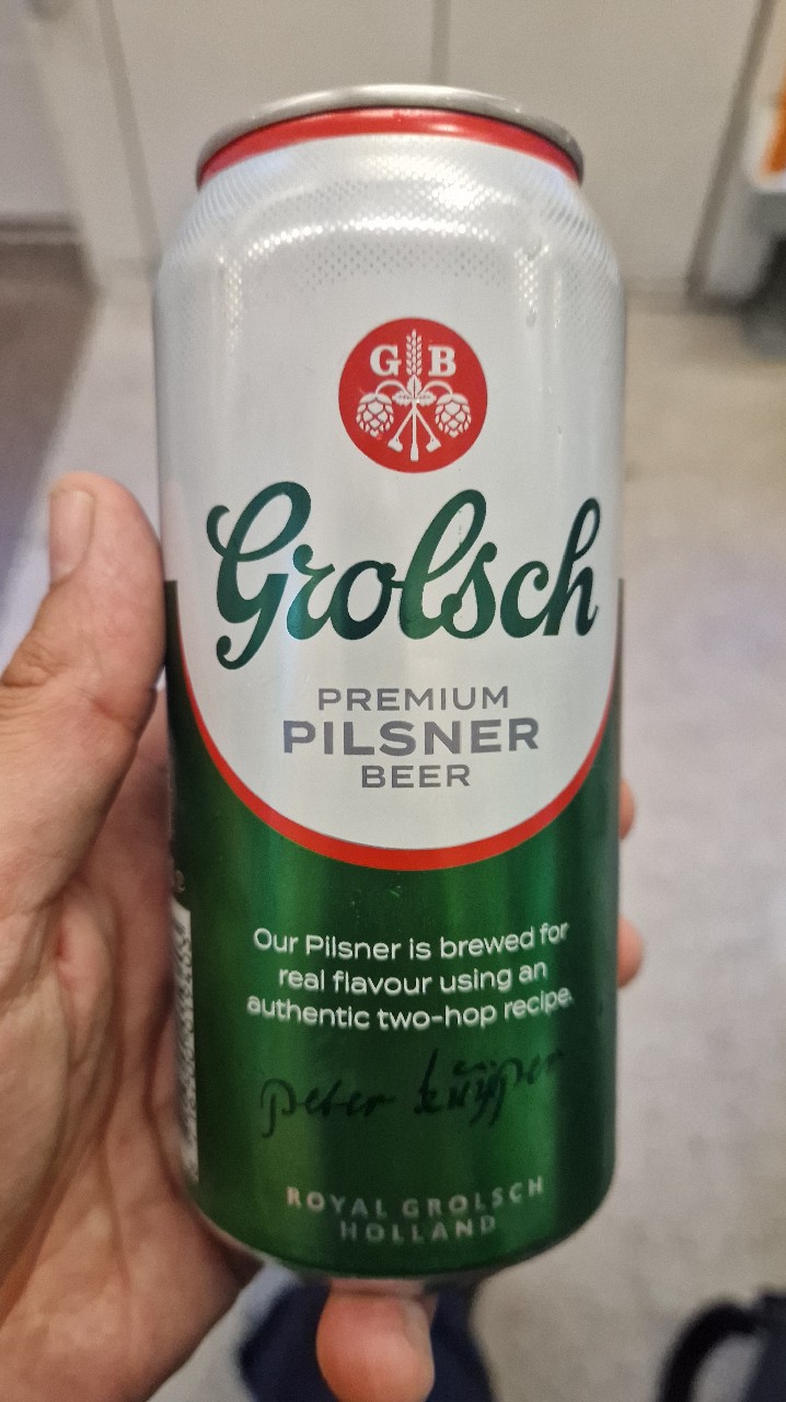 Grolsch Premium Lager, Netherlands