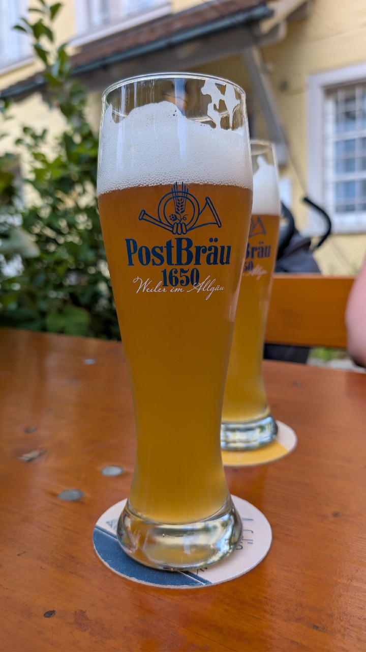 PostWeizen Hefeweiße, Post Brauerei Weiler