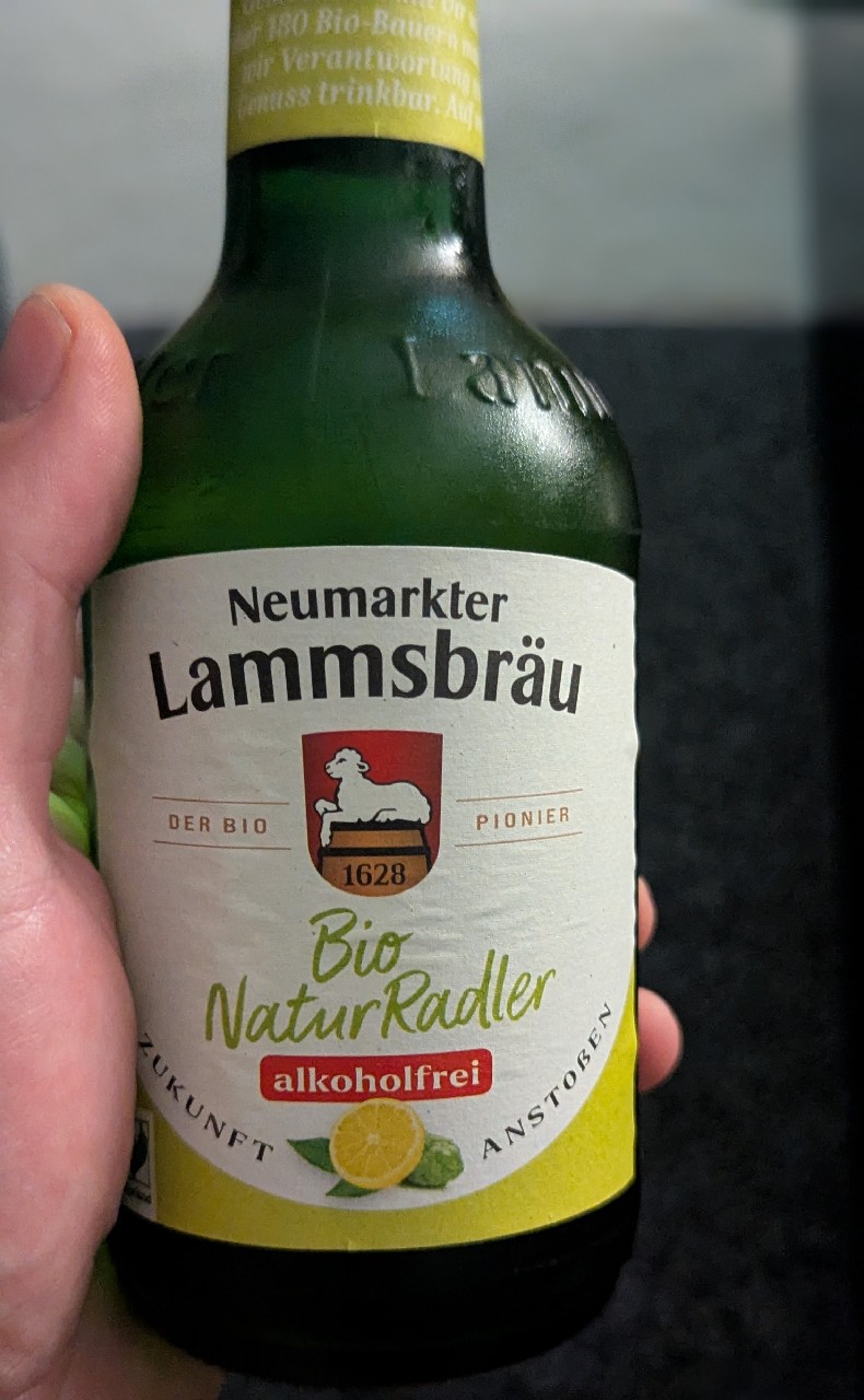 NaturRadler Alkoholfrei, Neumarkter Lammsbräu