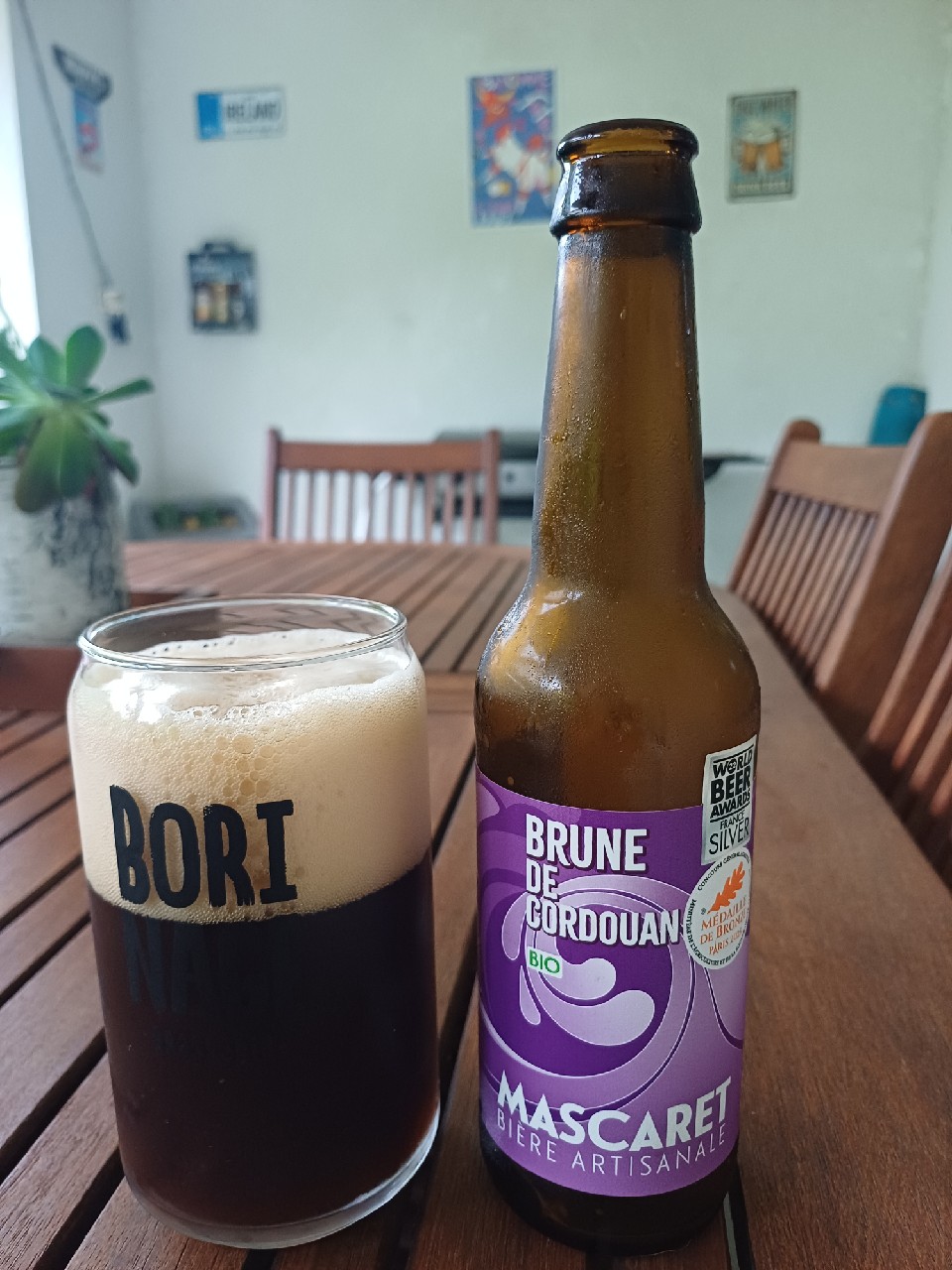 Mascaret Brune Bio, Brasserie Du Mascaret