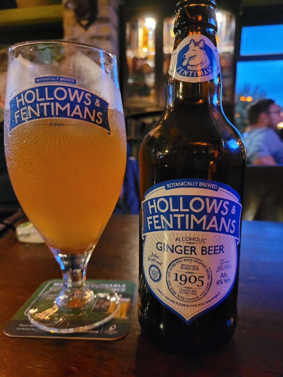 Hollows & Fentimans Ginger Beer, Fentimans