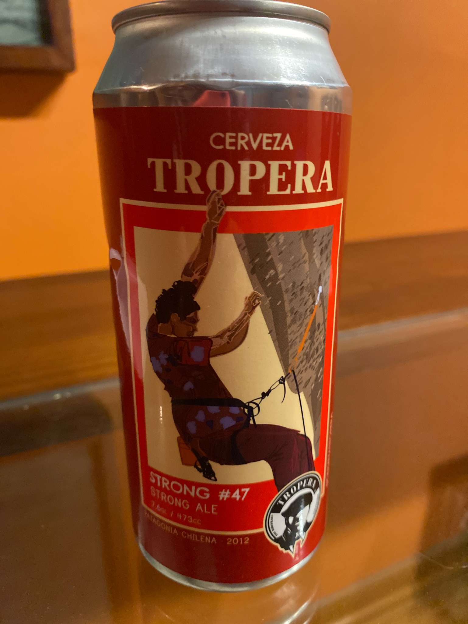 Strong Ale #47, Cerveza Tropera