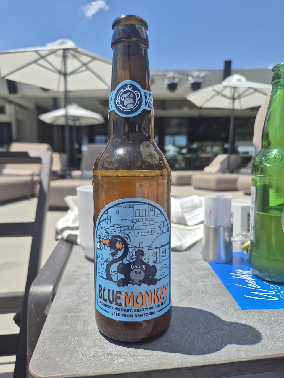 Blue Monkey Lager, Ftelos Brewery