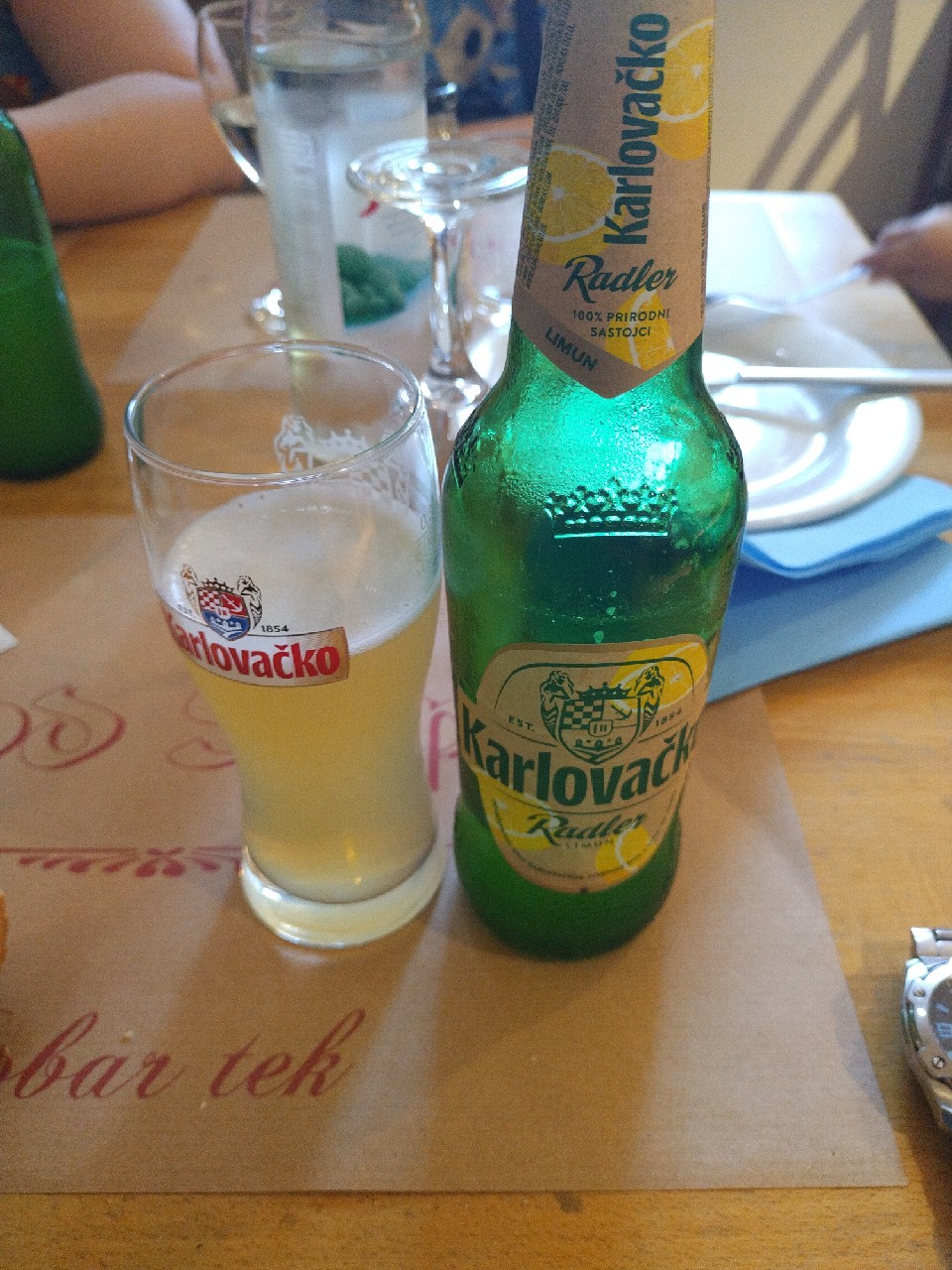 Karlovačko Natur Radler Limun, Croatia