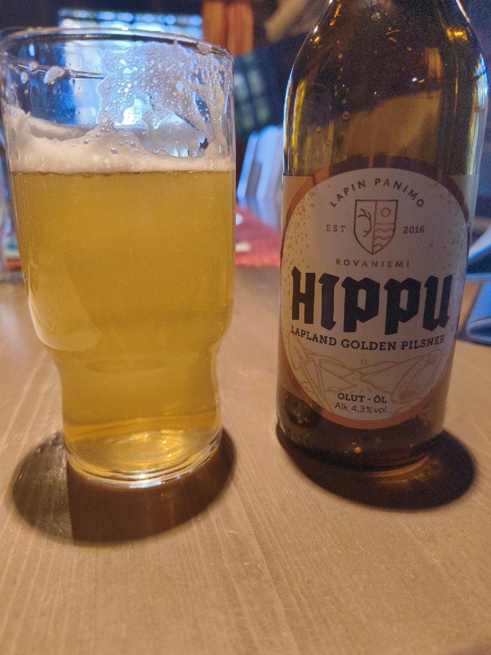 Hippu Golden Pilsner, Finland