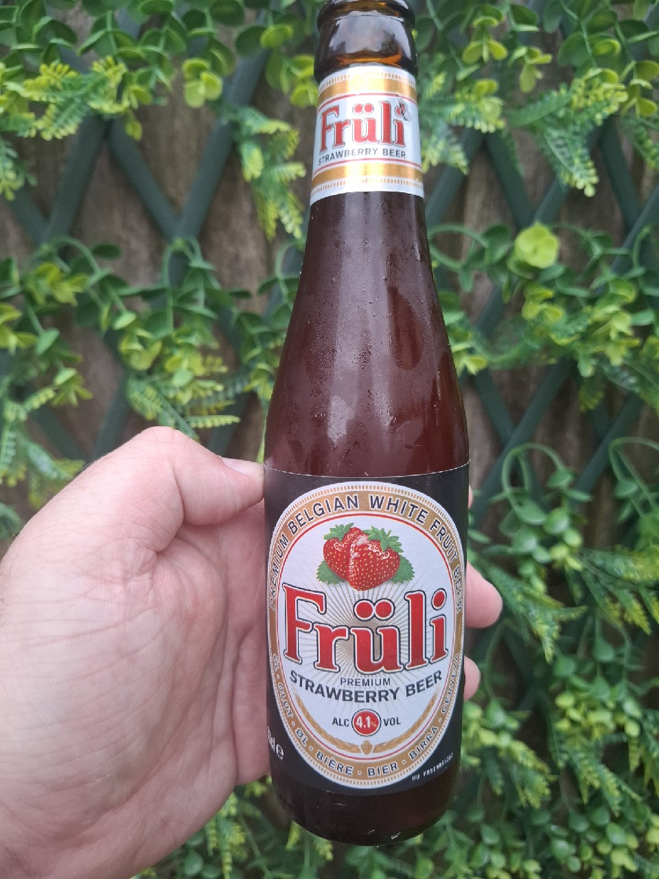 Früli Strawberry Beer, Belgium