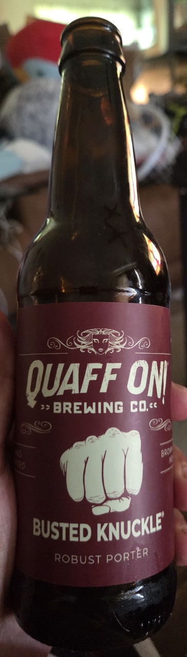 Peanut Butter Busted Knuckle, Quaff On! Brewing Co.