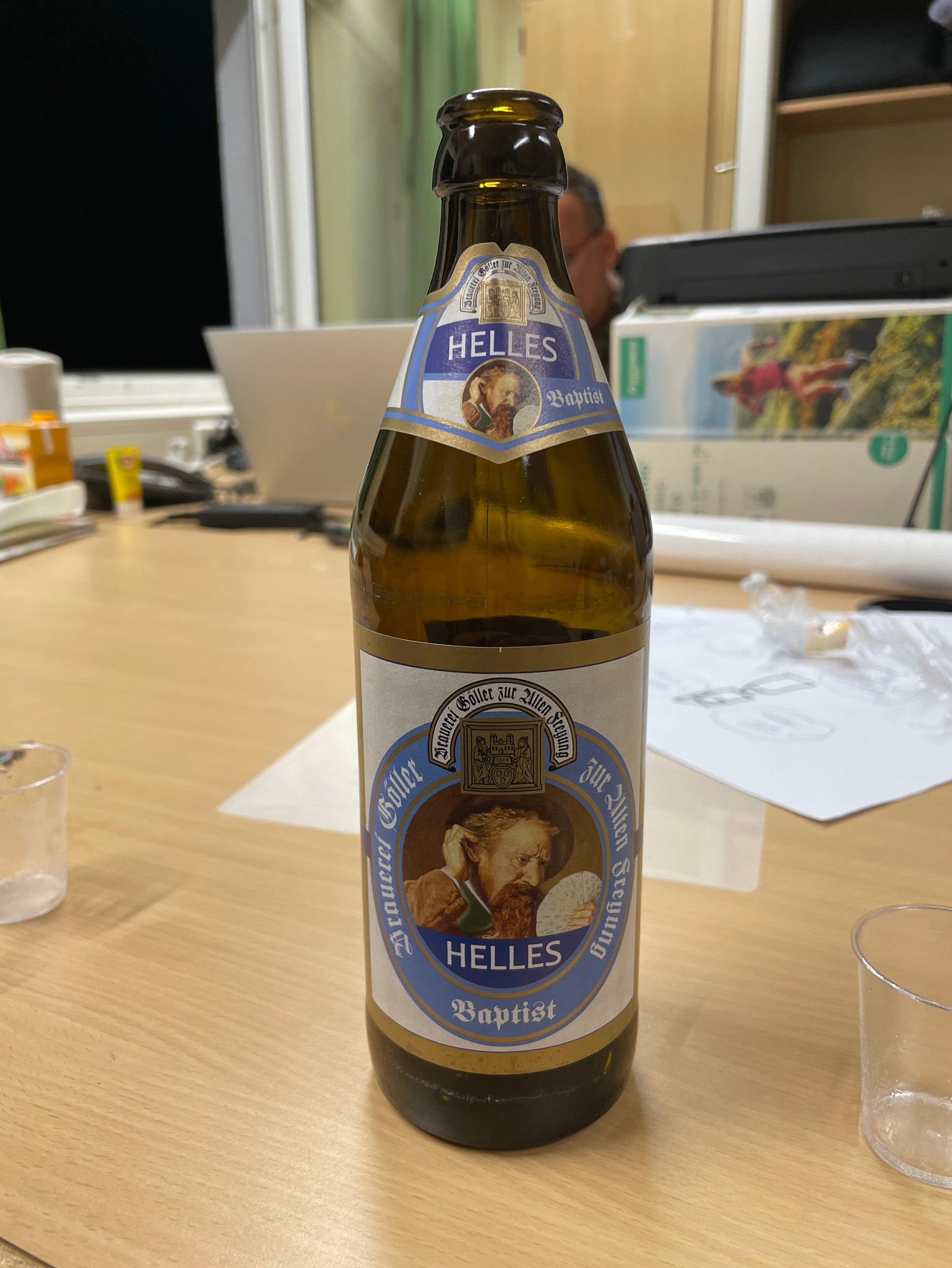 Helles Baptist, Brauerei Göller