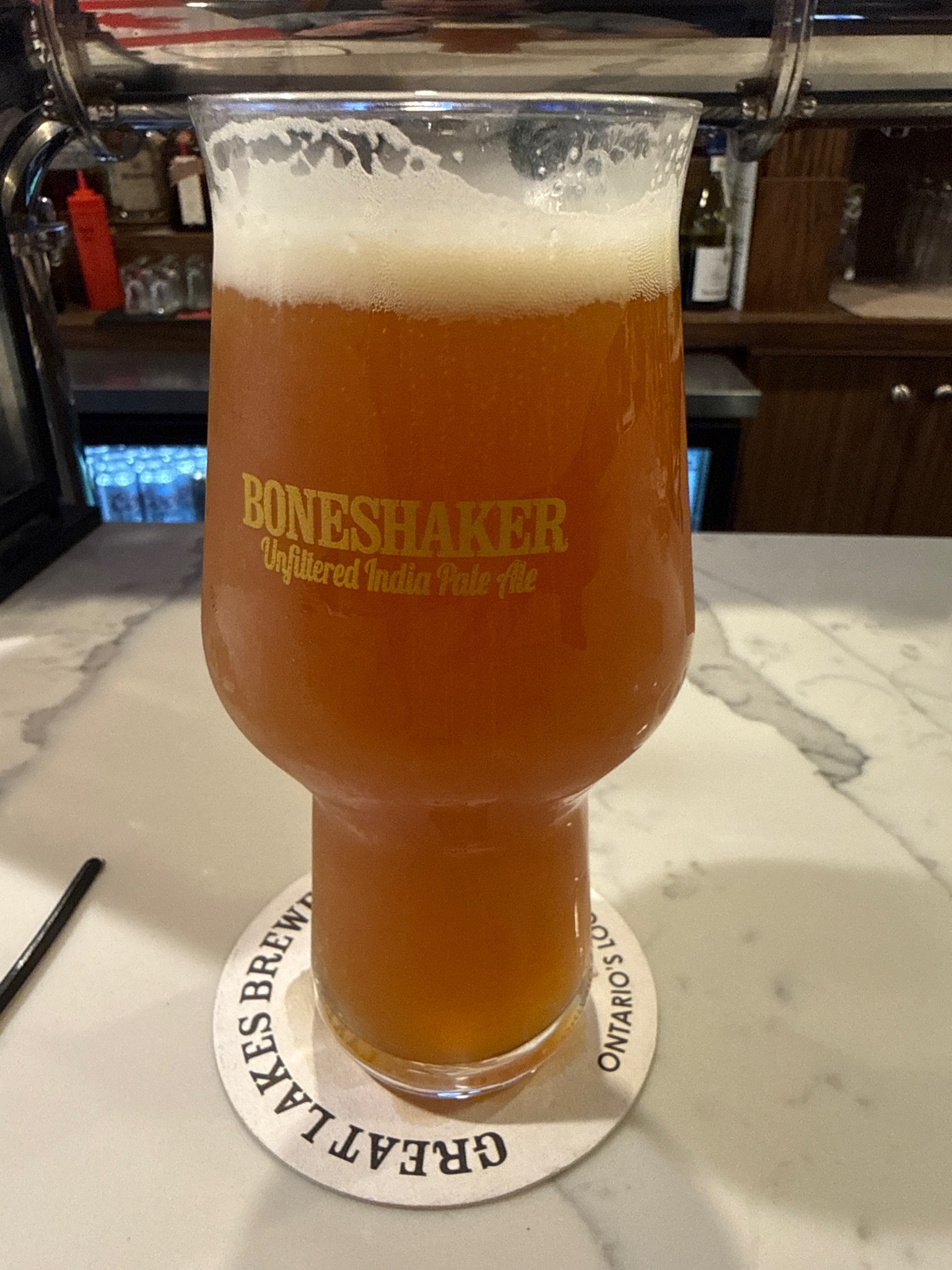 Boneshaker Unfiltered India Pale Ale, Amsterdam Brewing Company