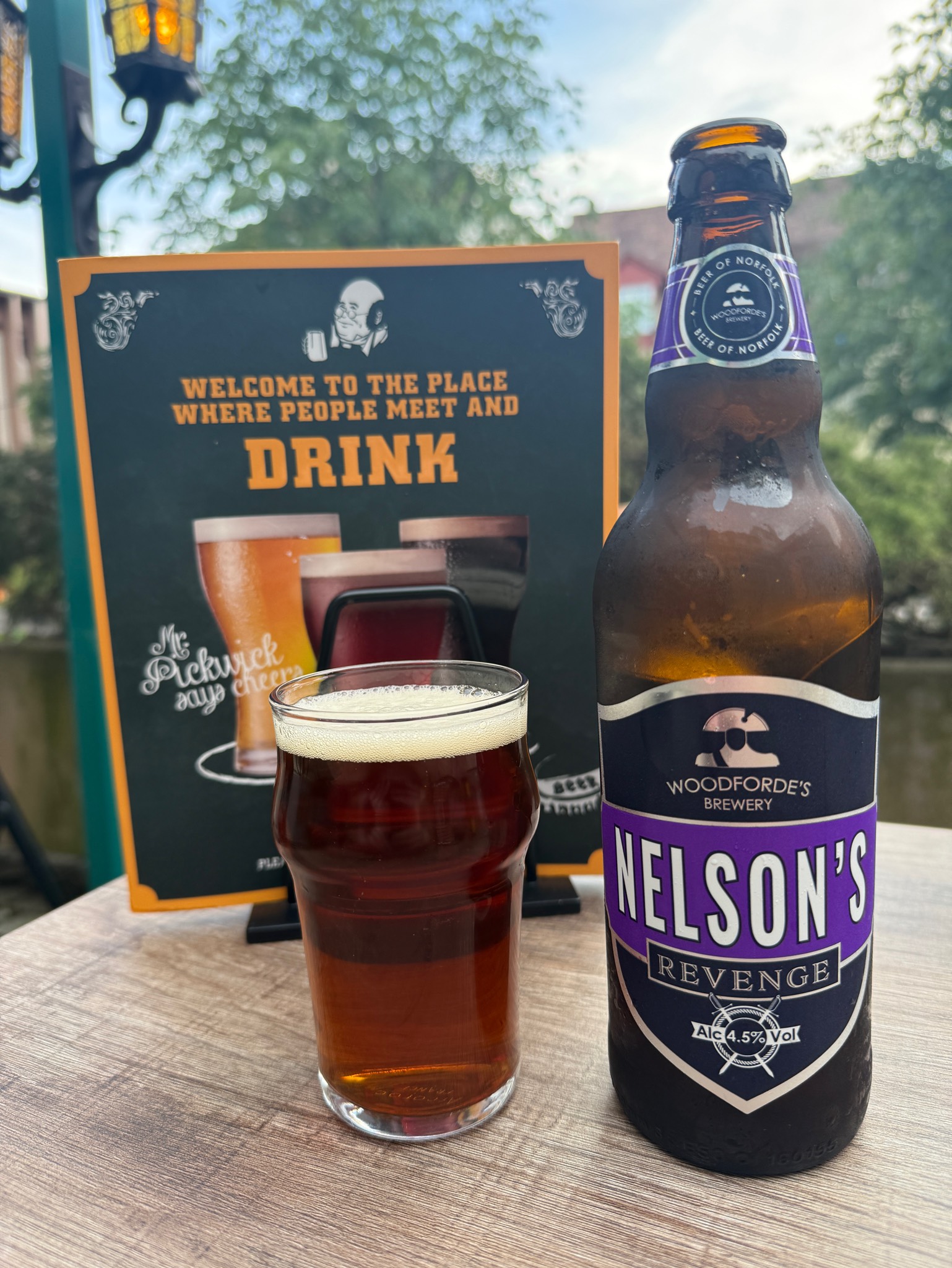 Nelson's Revenge, Woodforde's Brewery