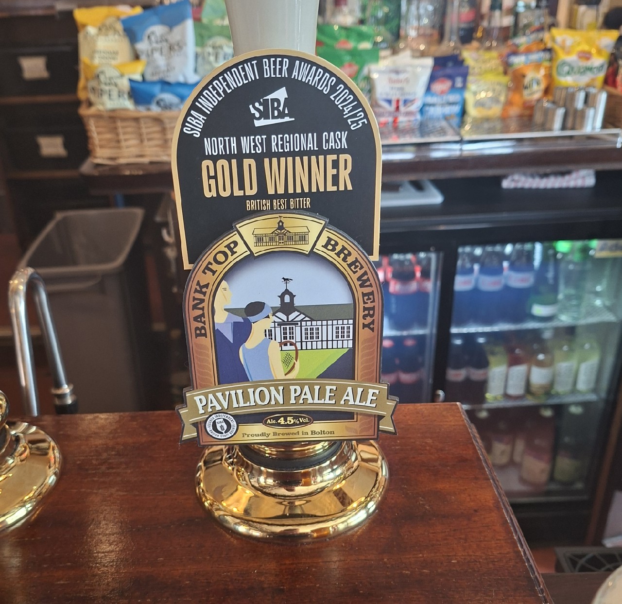 Pavilion Pale Ale, Bank Top Brewery