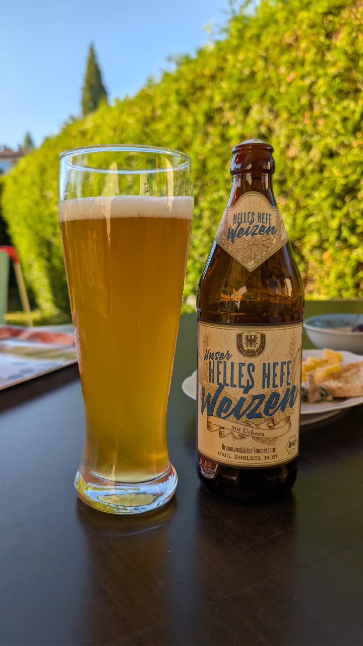 Simmerberg Hefeweizen Hell, Simmerberg