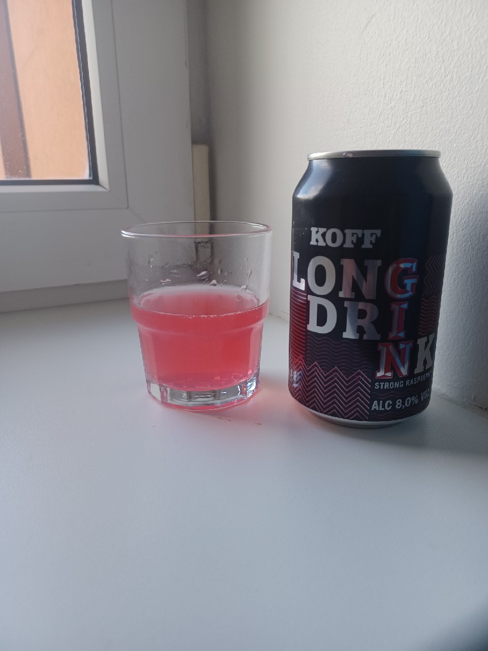 Koff Long Drink Strong Raspberry, Finland