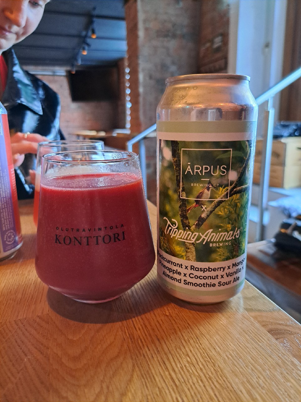 Blackcurrant x Raspberry x Mango x Pineapple x Coconut x Vanilla x Almond Smoothie Sour Ale, Latvia