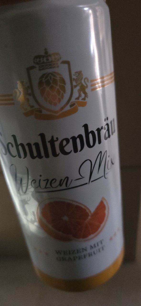 Schultenbräu Weizen-Mix Grapefruit, Brauerei Mönchengladbach (Oettinger Group)