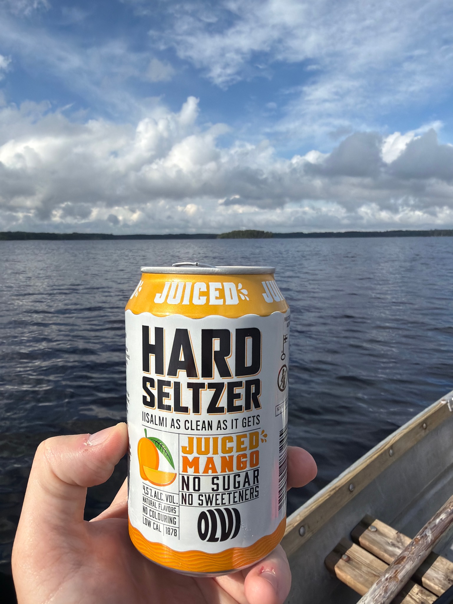 Hard Seltzer Juiced Mango, Finland