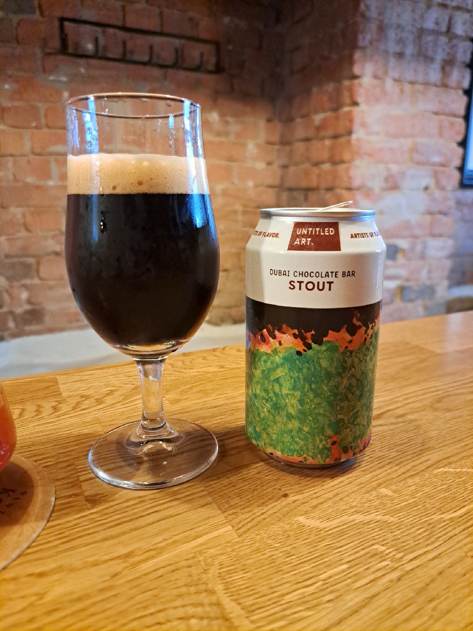 Dubai Chocolate Bar Stout, Untitled Art