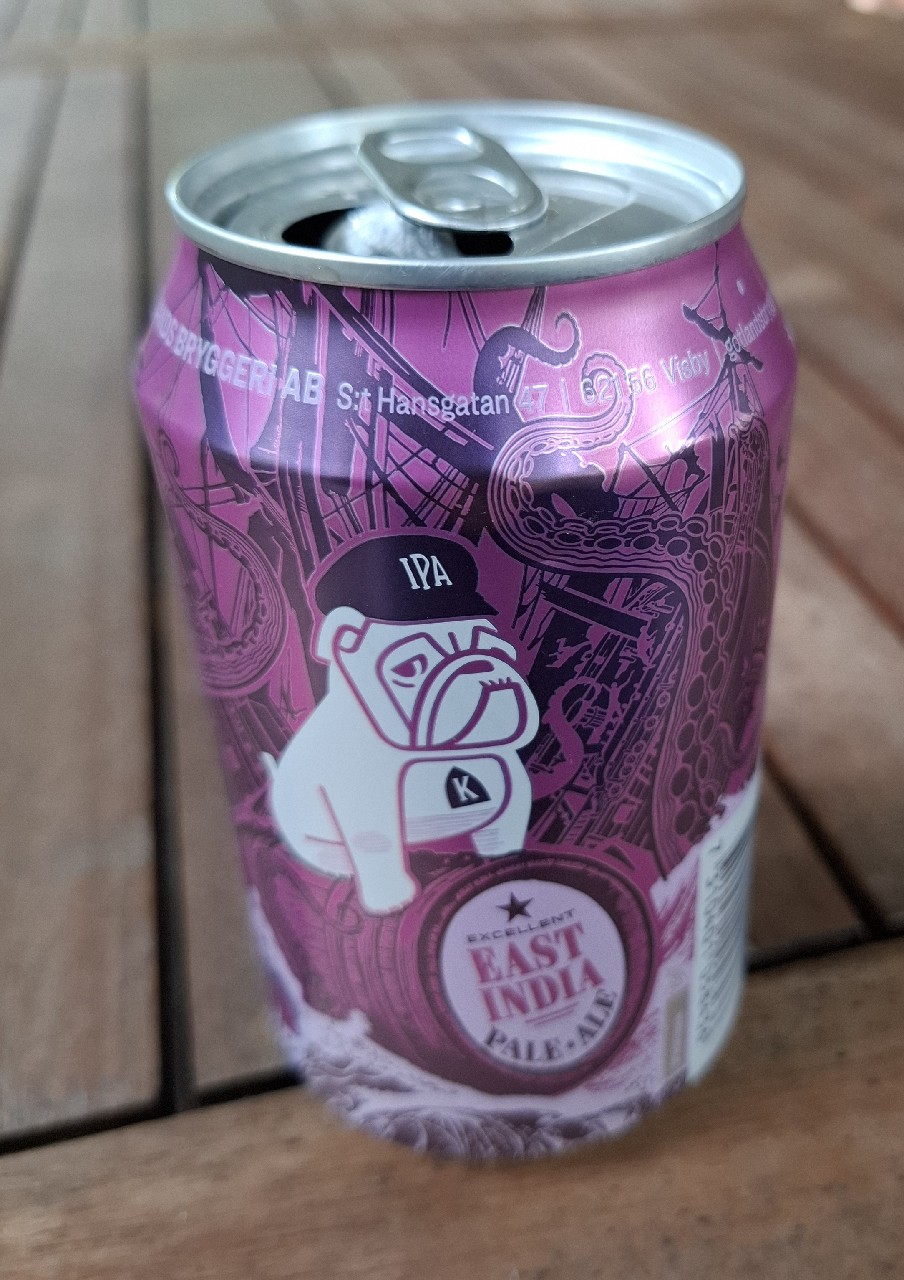 Sitting Bulldog IPA, Sweden