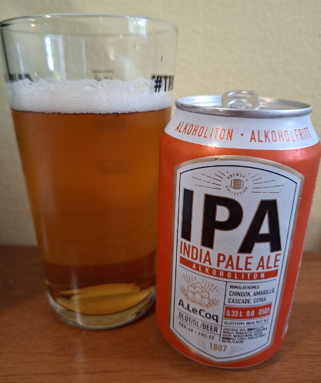 IPA Alkoholiton / Non-Alcoholic / Alkoholivaba, Estonia