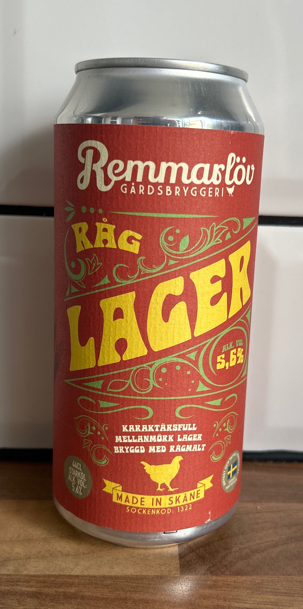 Råg lager, Sweden