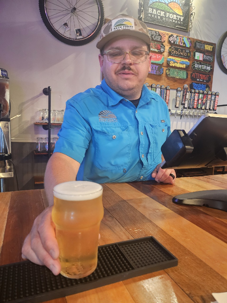 Italian Pilsner, Back Forty Beer Company