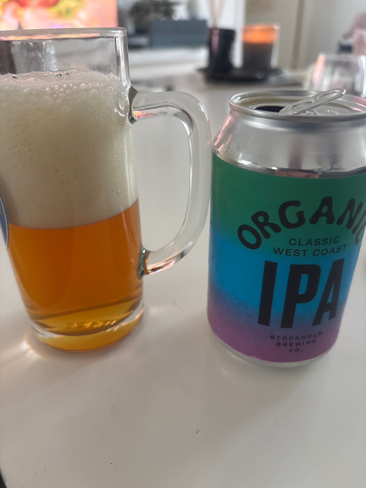 Organic Classic West Coast IPA, Stockholm Brewing Co.