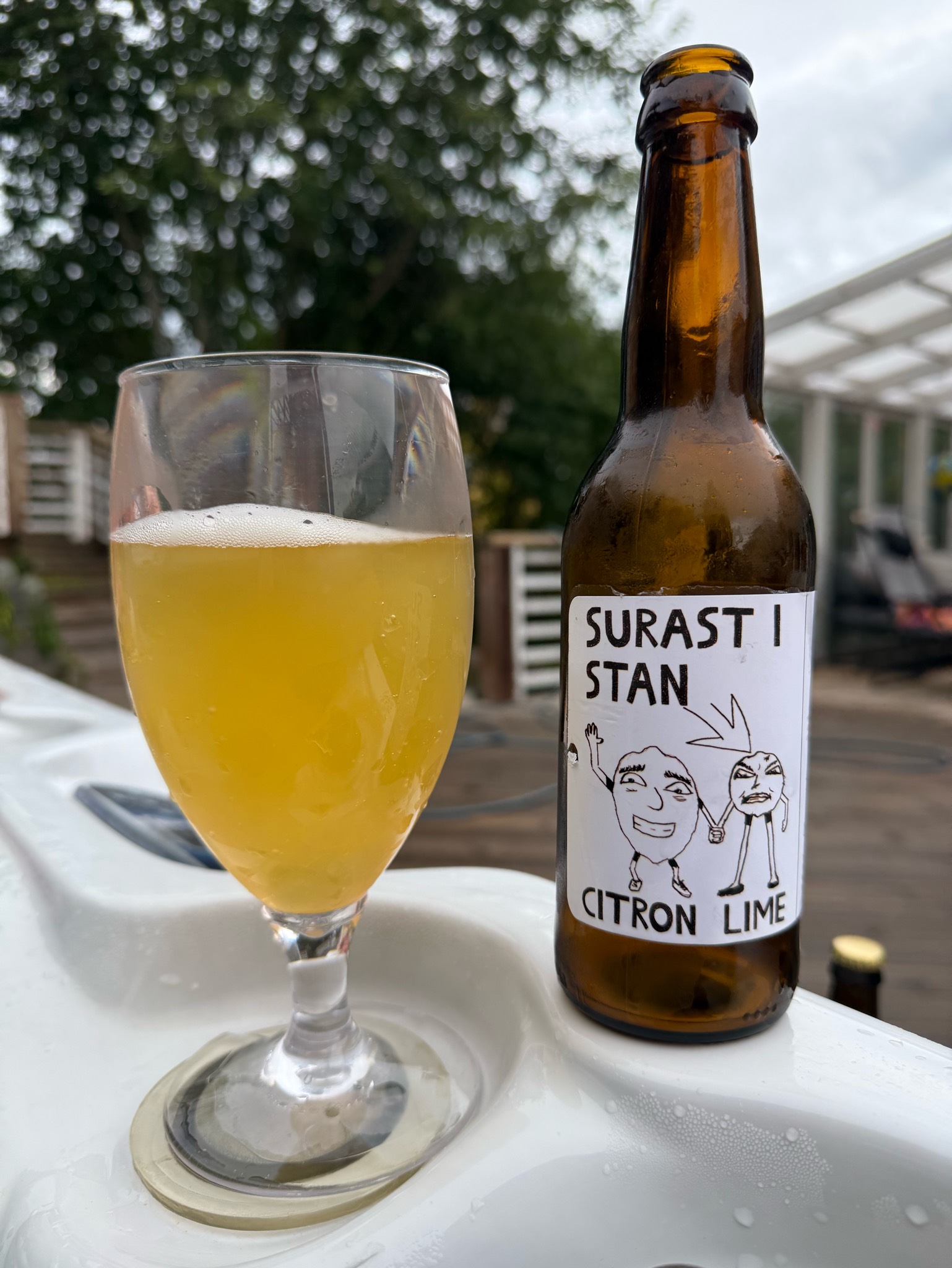 Surast i Stan Citron Lime, Brygglabbet
