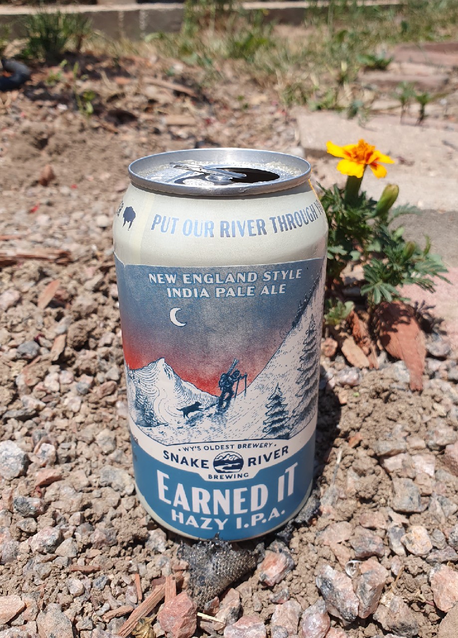 Earned It Hazy IPA, Snake River Brewing Co