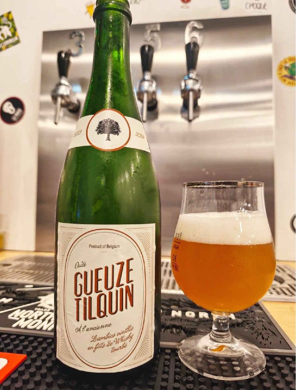 Oude Gueuze Tilquin à l'ancienne lambics vieillis en Fût de whisky tourbé, Gueuzerie Tilquin