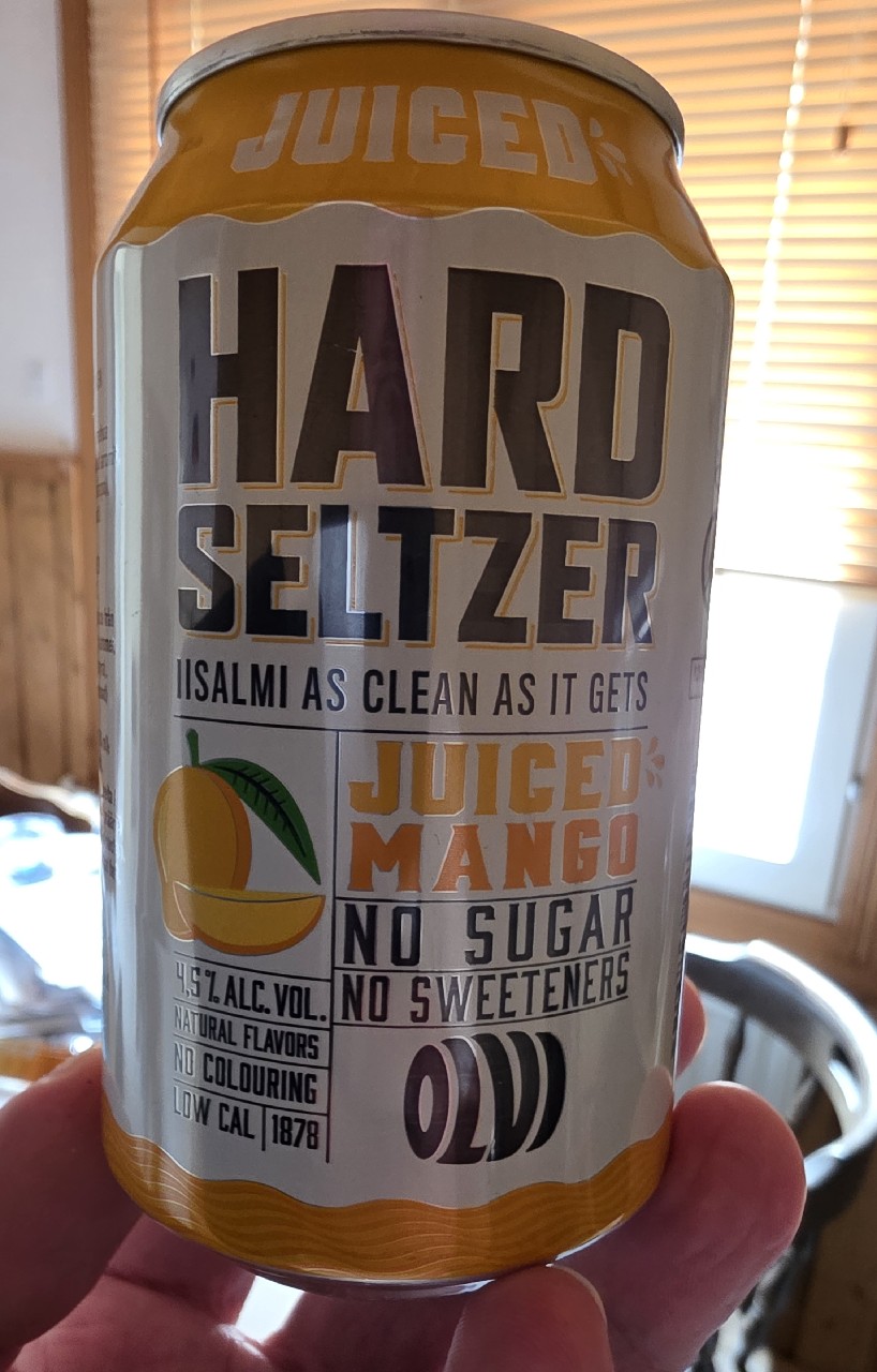 Hard Seltzer Juiced Mango, Finland