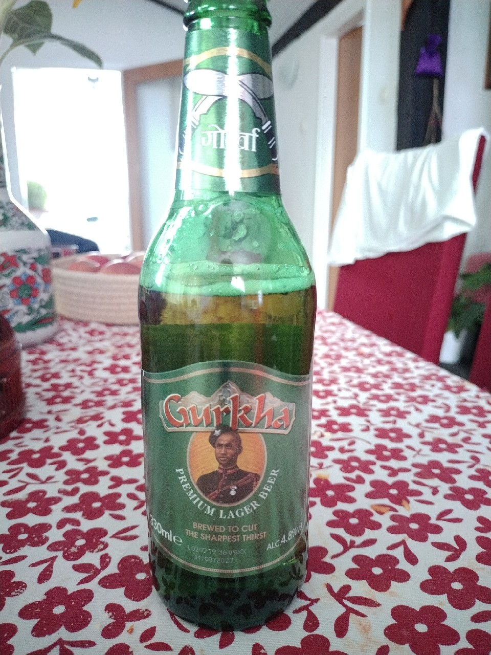 Gurkha Premium Lager Beer, England