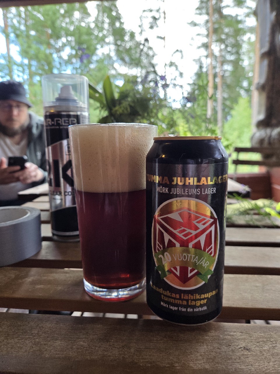 Tumma Juhlalager M-Kauppa 20 Vuotta, Finland