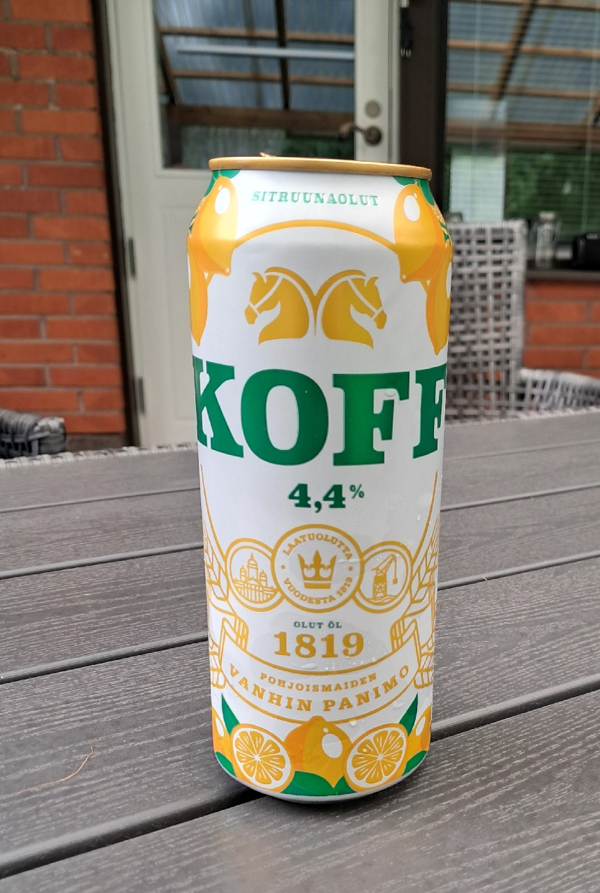 KOFF Sitruunaolut, Finland