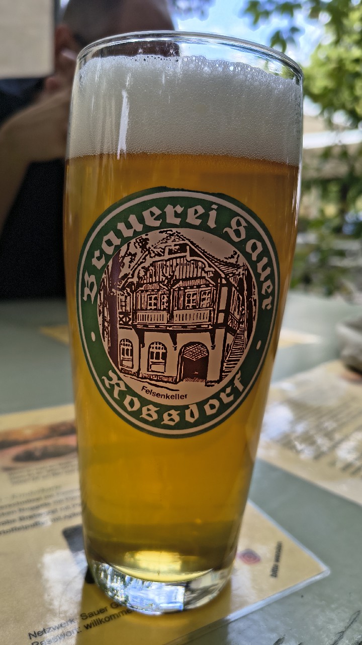 Rossdorfer Sommerbier, Brauerei Sauer