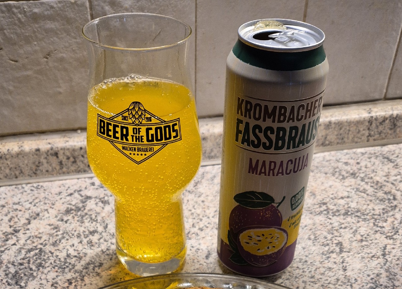 Krombacher's Fassbrause Maracuja, Germany